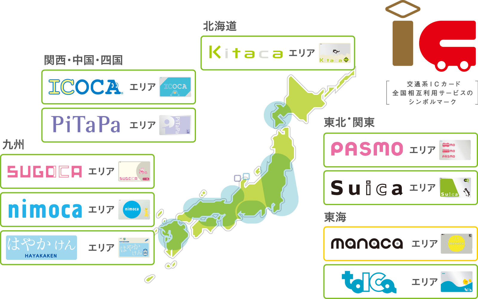 九州地区交通カード（よかネット・fカード・西鉄・TO熊カード）使用済110枚