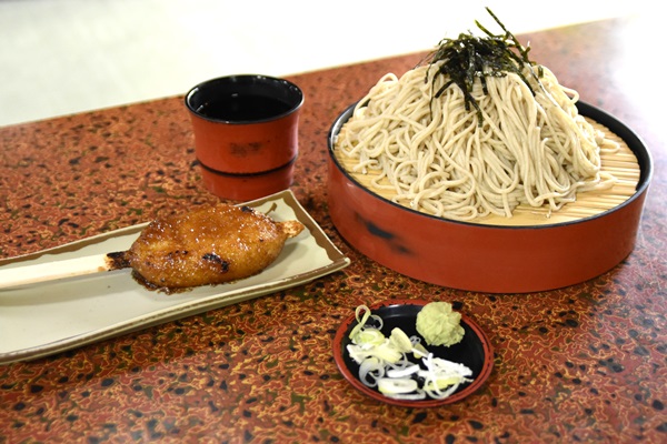 五平餅和手打蕎麥麵