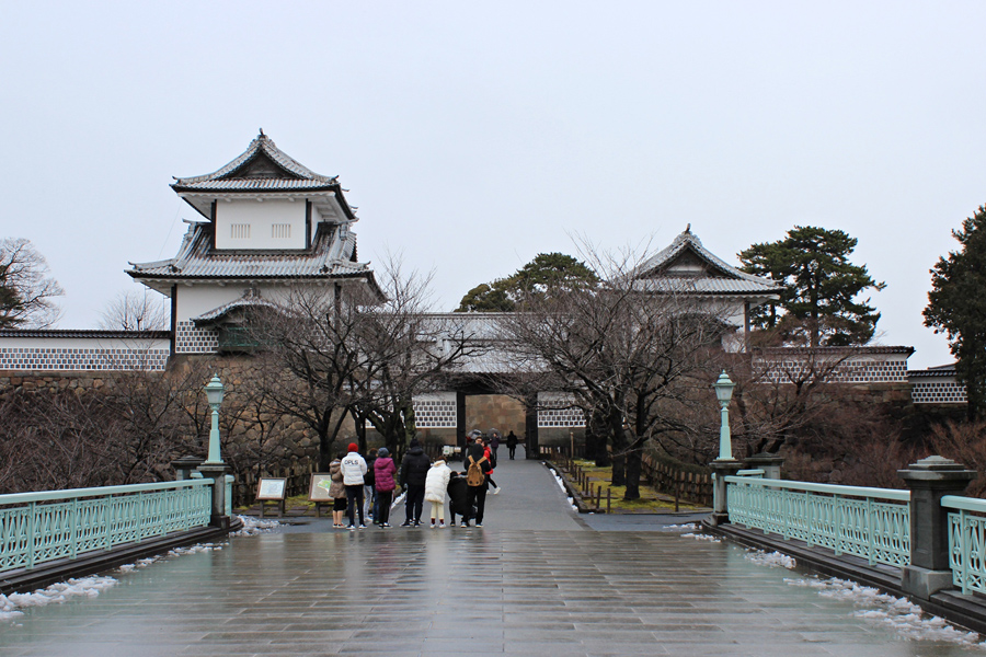 於1788年重建完成的石川門