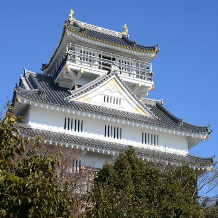 岐阜城、金華山纜車