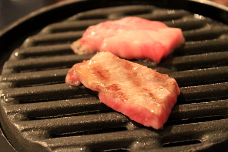 飛驒牛燒肉當然也少不了!油脂甘甜好好吃~