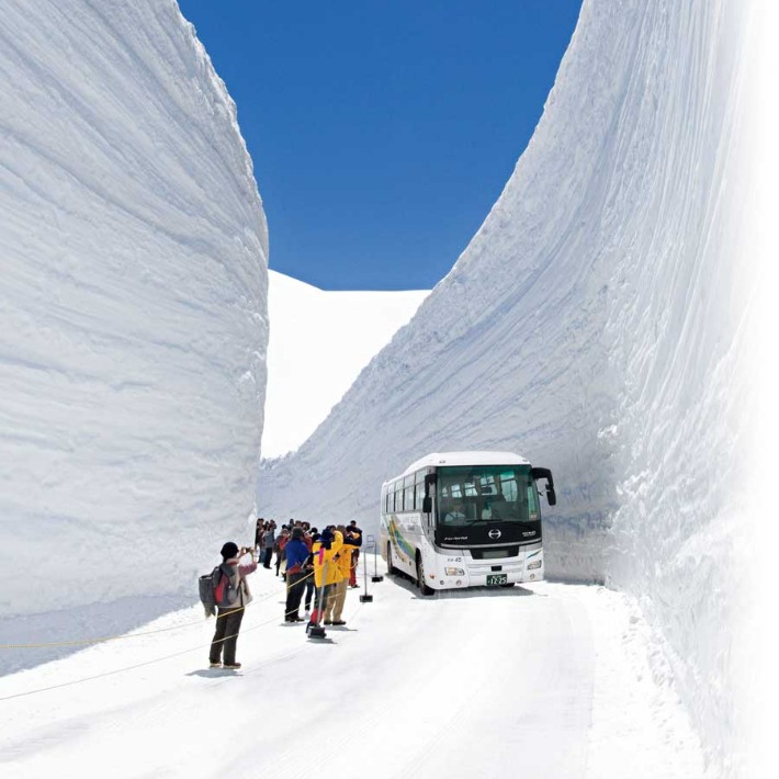 立山黑部阿爾卑斯山脈路線