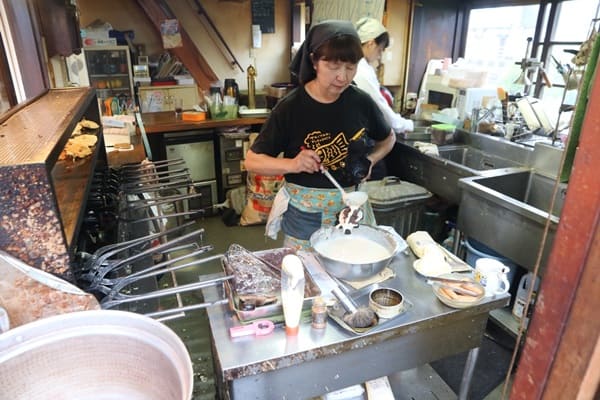 Taiyaki food stall