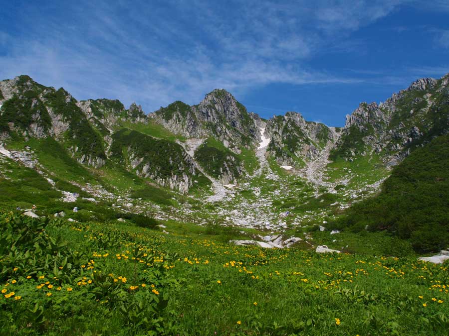 Senjojiki Cirque and Mt. Komagatake Ropeway