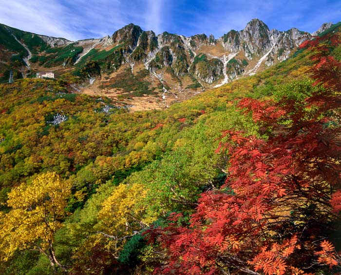 Senjojiki Cirque and Mt. Komagatake Ropeway