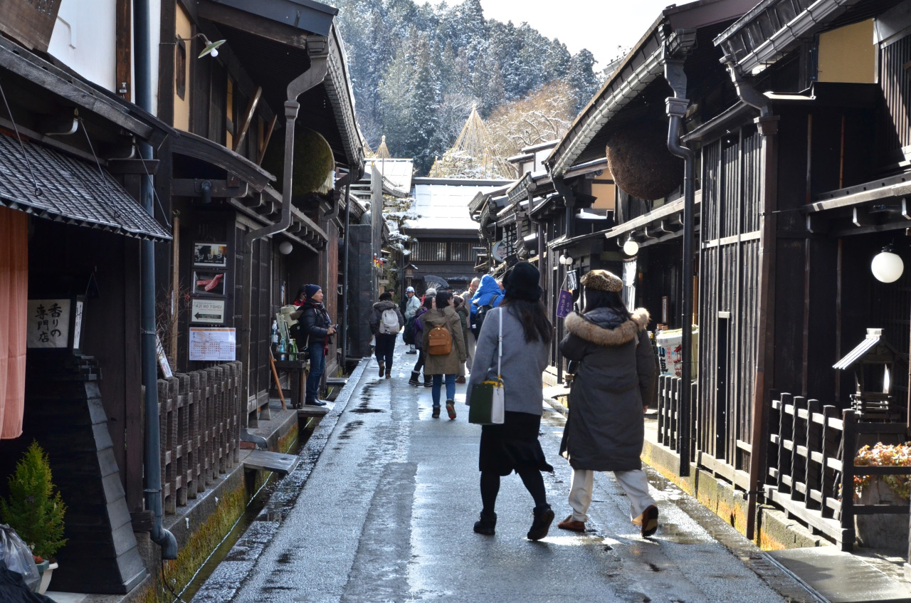 Street in the old part of town