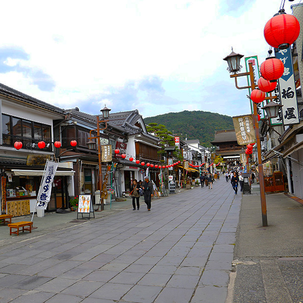 The Approach to Nagano's Zenkoji Temple