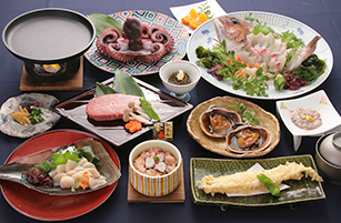 知多牛&春海鮮 料理の画像