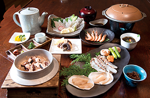 気ままに日間賀ランチ 料理の画像