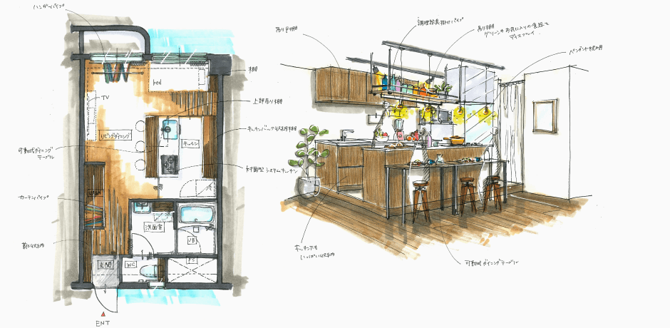 type1 kitchen 料理と食べることが大好きな人のためのおうち