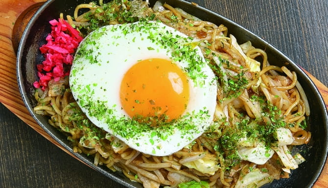 たじみそ焼きそば