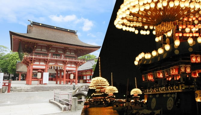 織田・豊臣・徳川の崇敬を受けた津島神社と信長も見た天王祭