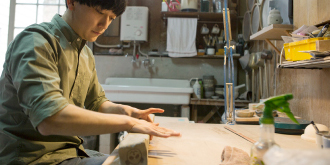 水野智路さんによる作陶体験