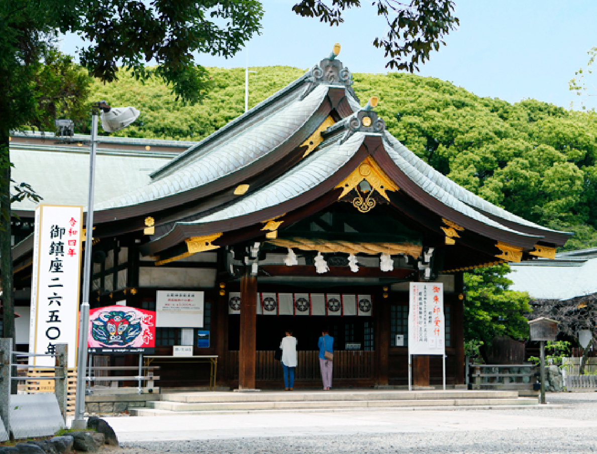 真清田神社/服織神社